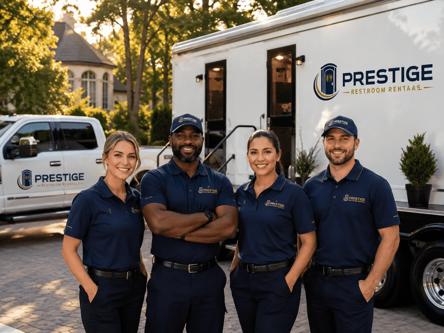 Trusted Luxury Portable Restrooms company in Logan, IL